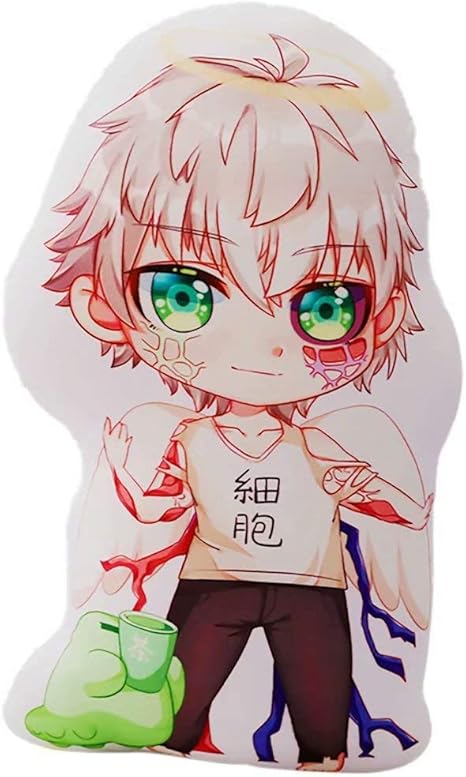 Amazon はたらく細胞 抱き枕 クッション 血小板 赤血球 ぬいぐるみ 背当て キャラクター コスプレ小物 ふわふわ 座布団 可愛い 飾り物 アニメ萌えグッズ プレゼント 約cm 50cm アニメ 萌えグッズ 通販