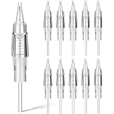 ATOMUS 10pcs Eyebrow Tattoo Cartridge Needles Disposable Permanent Makeup Tattoo Needles for Eyebrow Eyeliner Tattoo Machine (3R)