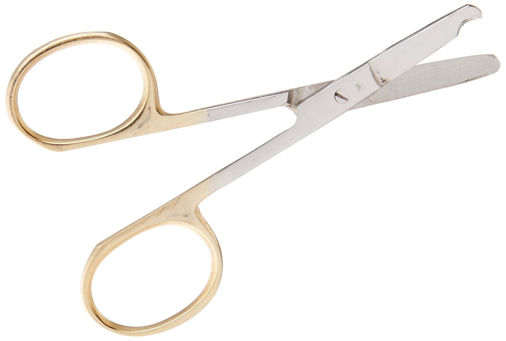 Tool Tron Tooltron Snip-A-Stitch Scissors 3-1/2"-Gold Plated