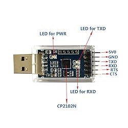 DSD TECH 2PCS USB to TTL Serial Adapter with CP2102