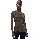 Susana Monaco Women's Carryover One Shoulder Top