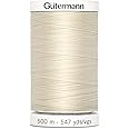 Gutermann Sew-All Thread 547yd, Eggshell
