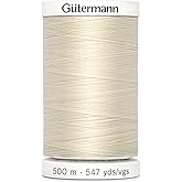 Gutermann 501-22 Thread Sew-All 547 Yards-Eggshell