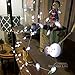 Impress Life Christmas Tree Decoration String Lights, Snowman 10 ft Silver Wire 40 LEDs with Remote & Timer for Indoor and Covered Outdoor, Fireplace Mantel Wreath Garland Home Bedroom Winter Ornament