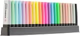 STABILO BOSS ORIGINAL Highlighter Deskset 23 Neon Pastel NatureCOLORS Black