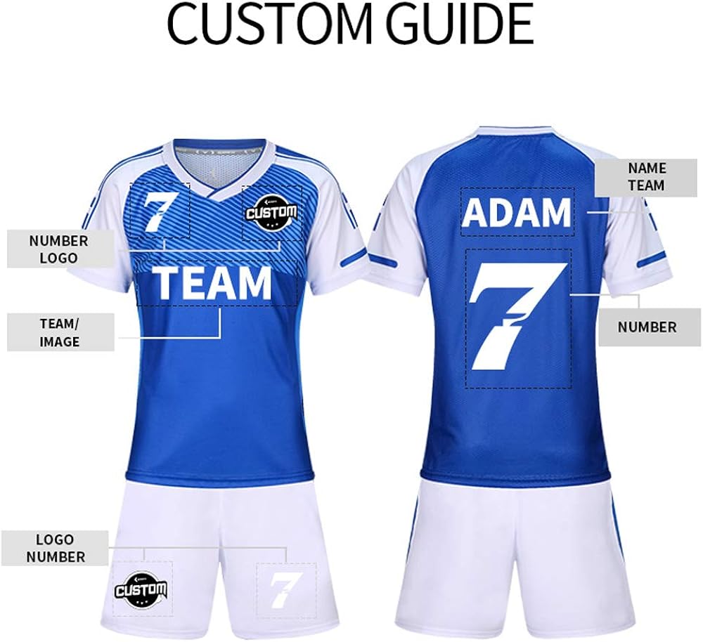 custom kids soccer jersey