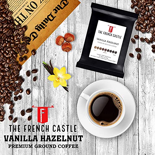 Coffee Sample Pack, Flavored Ground Coffee Sampler Gift Box Set