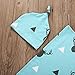 Gobrillant Baby Boy Girl Deer Swaddle Blanket Coming Home Bath Towle (Blue Bottom ash)