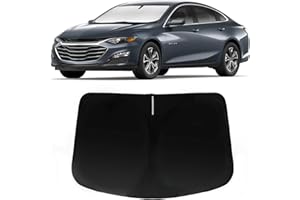 PAIMOHO Windshield Sun Shade for Chevrolet Chevy Malibu 2016-2025, Car Front Window Sunshade with 240T Sun Visor Protector Blocks UV Rays Heat Sun Shield Accessories