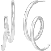 Silpada 'Scribbles' Sterling Silver Drop Earrings