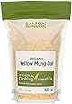 Banyan Botanicals Organic Yellow Mung Dal - Certified USDA Organic - Non GMO - Vegan - GF - Ayurvedic Food for Kitchari & Cleansing, 1.65 lbs