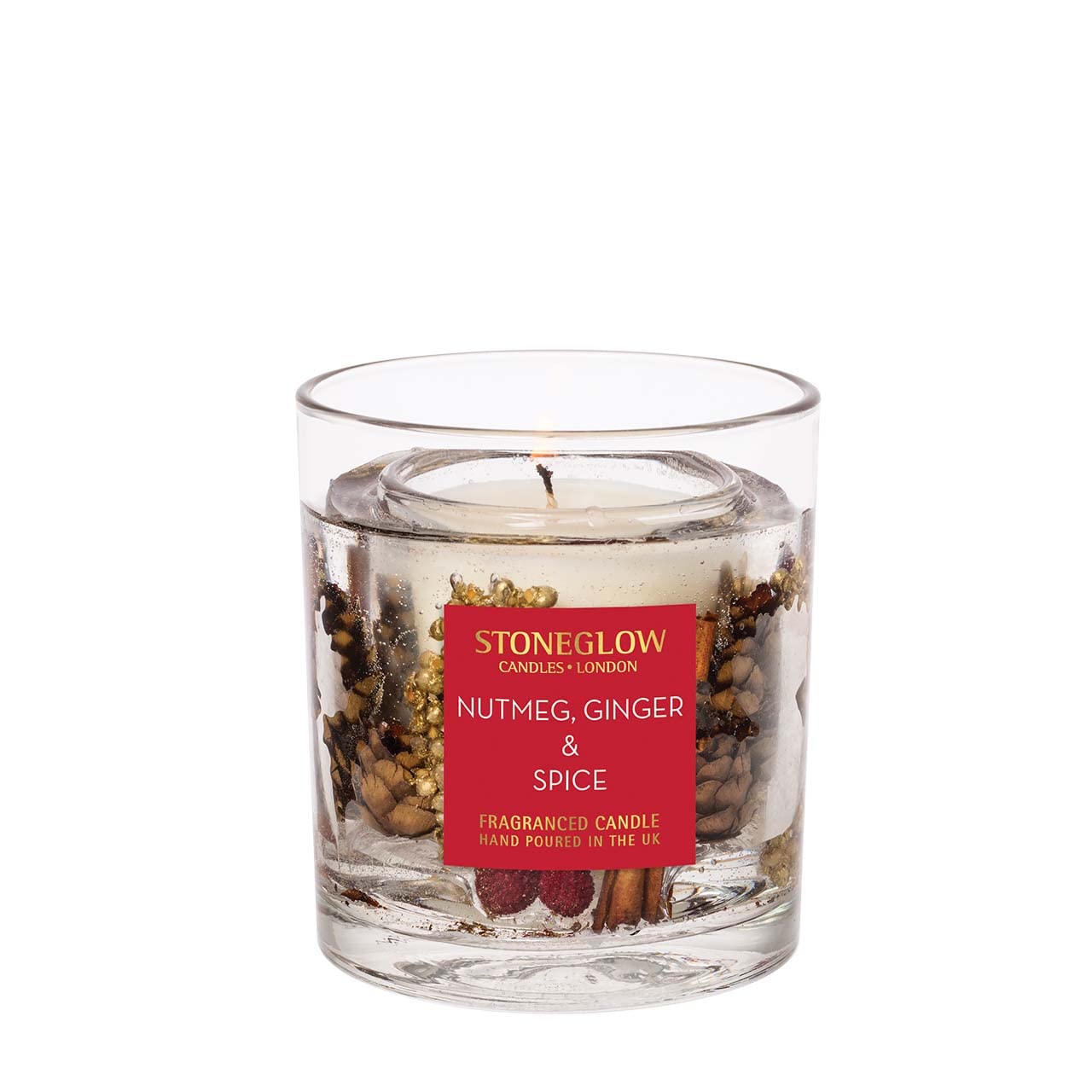 Seasonal Collection - Nutmeg, Ginger & Spice - Natural Wax Scented Candle - Gel Tumbler