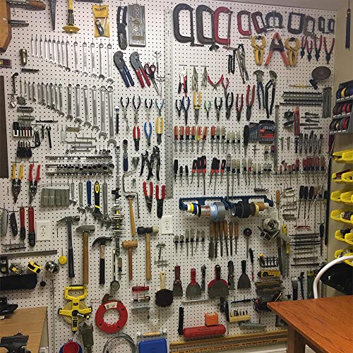 Dayree 81pcs Pegboard Hooks Assortment Heavy Duty Peg Hook Organization Wall Storage Shoe Garage Organizer Hanger Tool - Thumbnail 5