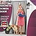Magnetic Screen Door-Highest Quality Easy to Install Door Screens with Magnets-size 40