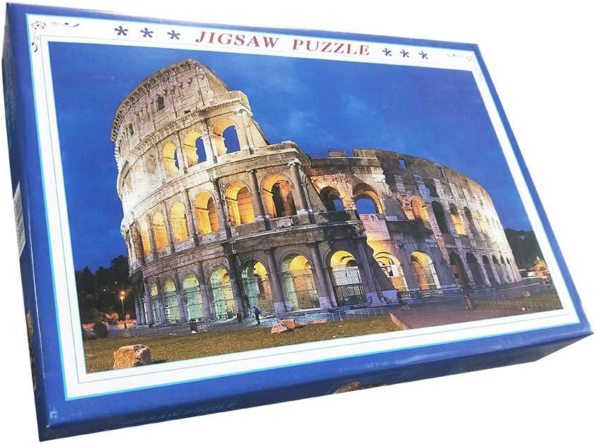 1000 Piece Puzzles - Jigsaw Puzzles 1000 Pieces for Adults The Roman Colosseum Puzzles - 27.56 x 19.69 inches