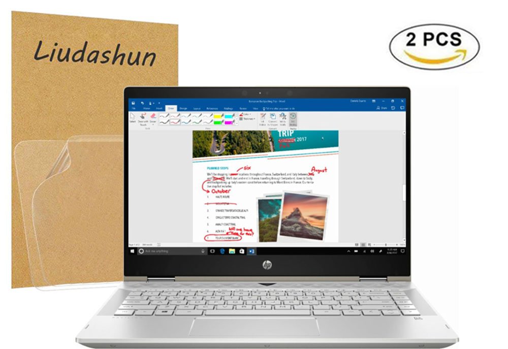 Liudashun Screen Protector For Hp Pavilion X360 14 Cd 14m Cdxxx 14 Cdxxxx 14 Cd0000 To 14 Cd9999 Series 14 Laptop Hd Clear Invisible Glossy Scratchproof 2 Pack Buy Online In Dominica At Dominica Desertcart Com Productid