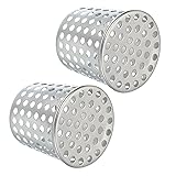 PATIKIL Gutter Guard Filter 2.5"-2", 2 Pcs PVC