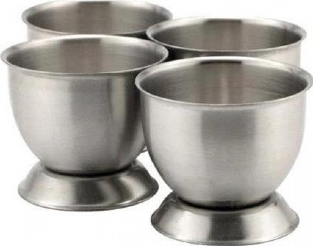 Zodiac Egg Cups St Steel x4