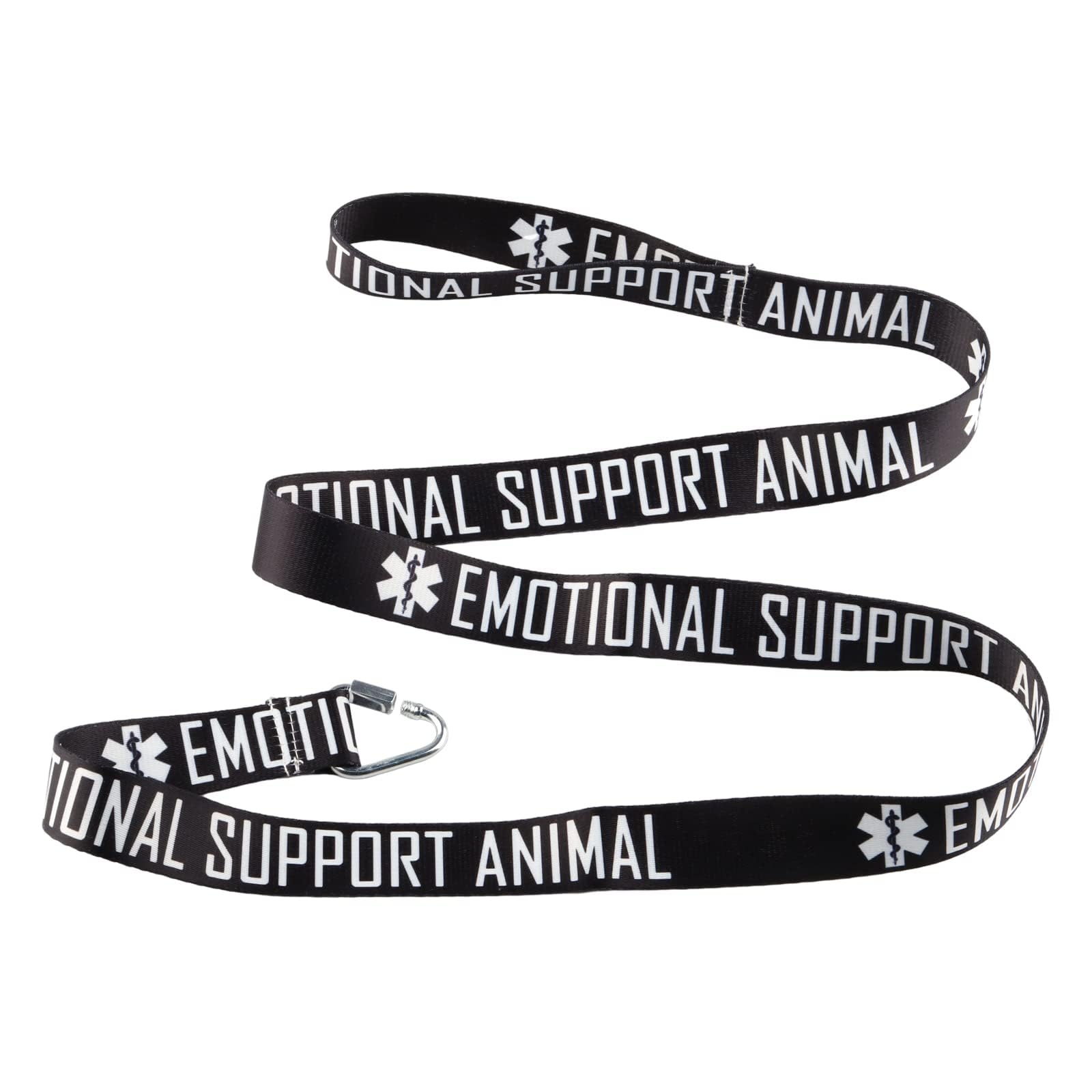 LEVLO Therapy Service Dog Leash Emotional Support Animal Dog Leash Wrap Walking Training Dog Leashes(Emotional Support Animal)