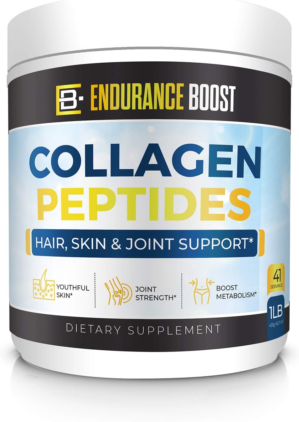 Collagen Peptides Powder Grass Fed - Supports Bones & Joints - Healthy Skin & Hair for Women & Men - Unflavored - Certified Paleo Friendly, Non-GMO and Gluten Free