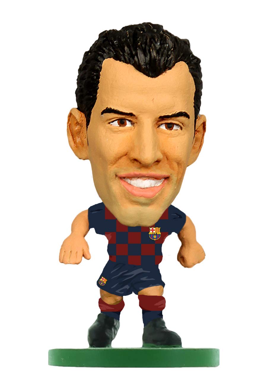 SoccerStarz - Barcelona Sergio Busquets - Home Kit (2020 version)