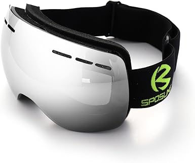 oversized ski goggles