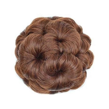 Multi Colors Messy Wavy Curly Hair Extensions Scrunchies Clip