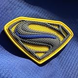 SUPERMAN 3D PVC PATCH - BLUE LINE EDITION NEW!