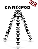 EXTRA LARGE Flexipod by Camopod, portable flexible tripod for digital cameras, bendy large flexible light weight and travel compact, camera accessories, revolutionize your photography now