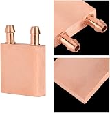 Yunir Pure Copper Water Cooling Block 40mm GPU CPU Liquid Cooler Heat Exchanger view 5