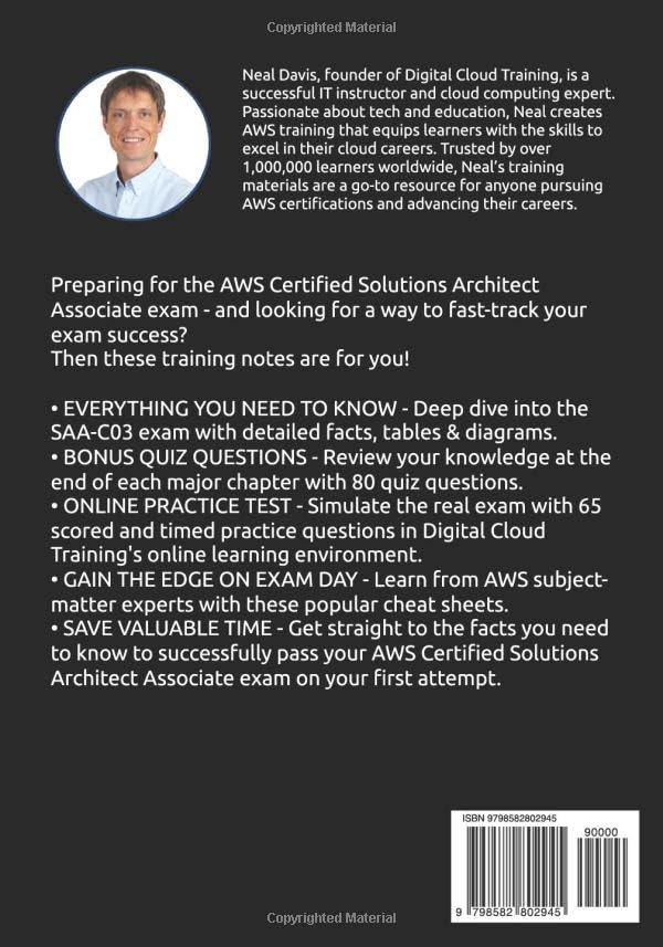 AWS Certified Solutions Architect Associate Training Notes
