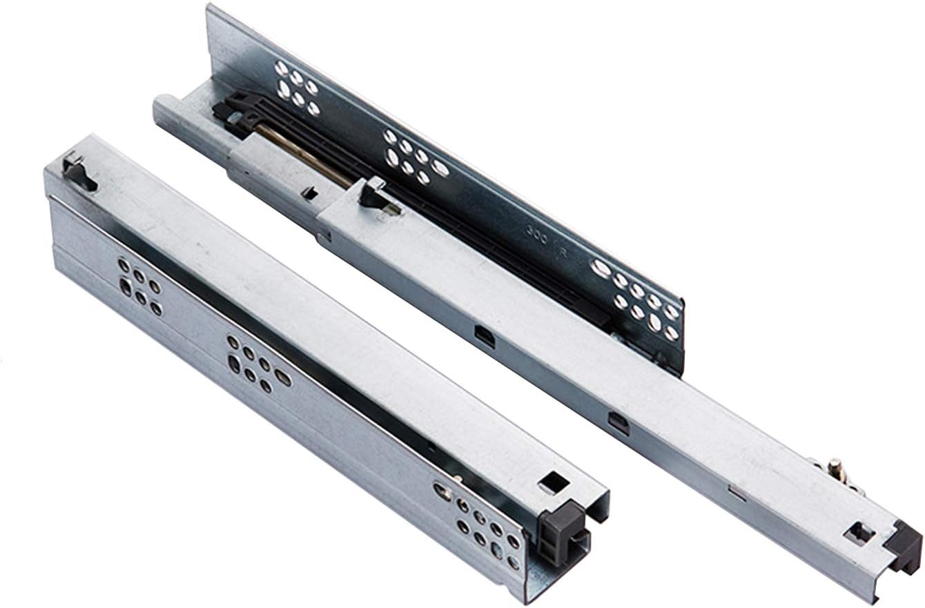 Xbzhw Concealed Drawer Slides 14 Inch Bottom Under Mount Soft