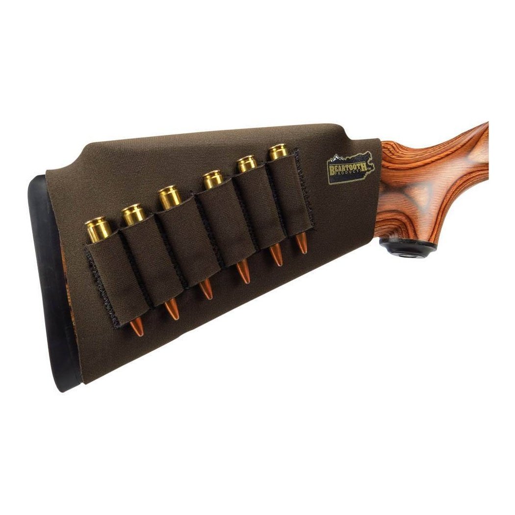 Beartooth Brown comb raising kit - neoprene gun rifle stock guard with inserts