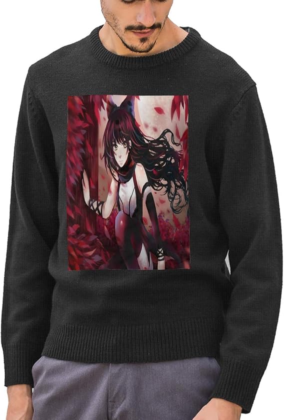 Amazon Co Jp メンズセーター 赤白黒黄女戦士 春 秋 冬のセーター ファッショナブルなストリートエレメントに最適 氷と雪のスポーツ 秋と冬の暖かさ パーティー 学校 仕事 服 ファッション小物