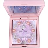 SODLYUE Dance Recital Gifts for Girls, Bracelet with Dancing Girl Charm Dance Bracelet for Dance Lover Team Ballet Ballerina Gift Dance Competition Gifts for Dance Lover Ballet Friends Mate