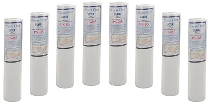 Generic M&M Mars 8 Pc Pack Pp 10 Spun Filter-White Spun Filter ,8 Pieces