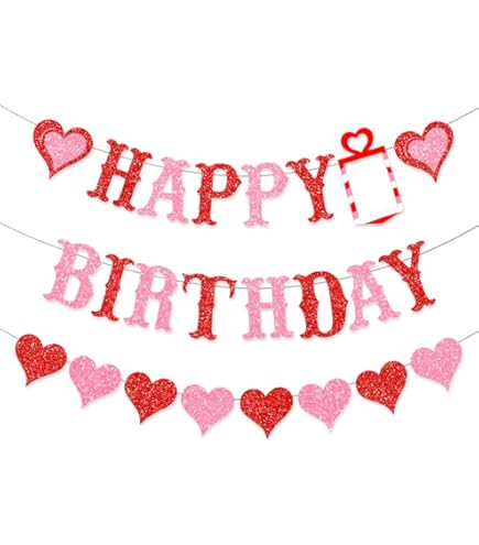 Gelukkig Valentijnsdag Banner Goud Glitter Hart Banner Garland Valentijnsdag Party Decoraties voor Home School Kamer Decoratie Bruiloft Feestartikelen