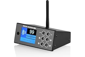 Douk Audio B1FM Bluetooth 5.1 Receiver DAC, HiFi Stereo Music Player with LDAC & aptX HD, Premium FM Radio, Optical & Coaxial