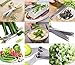 Kitchenette Premium Cutting and Chopping 5 Blade Fresh Herbs Stainless Steel Kitchen Small Scissors Plus Free Ebook and Free Bonus!