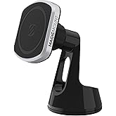 Scosche MP2ROWD MagicMount Pro2 MagSafe Car Dashboard/Windshield Suction Mount, Magnetic Cell Phone Holder Compatible with iPhone 16/15/14/13/12 Series and More with Included MagicRing Adapter