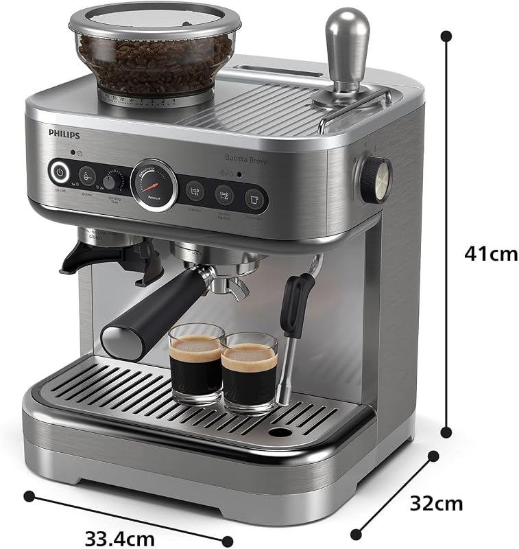 Espressomaschine Barista Brew, Silber, Espresso & Americano — Foto 4 von 8