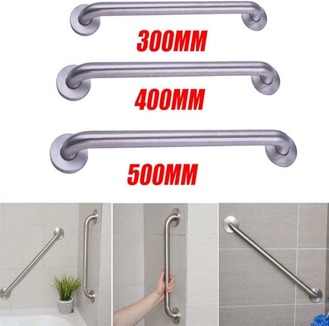 Barra de Apoyo para baño, Servicio Pesado Inoxidable Cromado