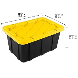 Sterilite 6-Pack Industrial Tote, Plastic Storage