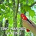 The Gardener's Friend Folding Pruning Saw, Lightweight, D-Saw is Easy to Use, Small Weak Hands, Safety Latch, Great Gift
