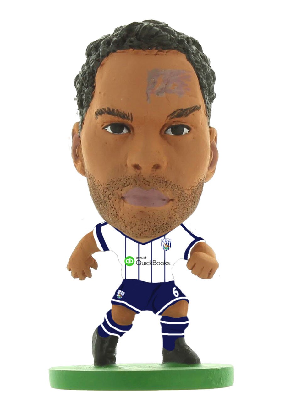 SoccerStarz - West Brom Joleon Lescott - Home Kit (2015 version) /Figures
