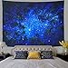 Leofanger Starry Forest Tapestry Wall Hanging Starry Night Tapestry Galaxy Tapestry Mandala Bohemian Tapestry Milky Way Tapestry Night Sky Tapestry Tree Tapestry