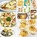 Pelisy Egg Cooker Microwave Set of 6 non-stick Silicone Hard Boiled Without the Shell