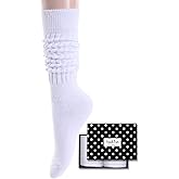 sockfun Slouch Scrunch Socks - Boot Socks Cotton Scrunchie Gifts Size 8-13 Women Girls