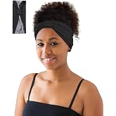 Winitas Satin Lining Headbands for Women Black Thick Hair