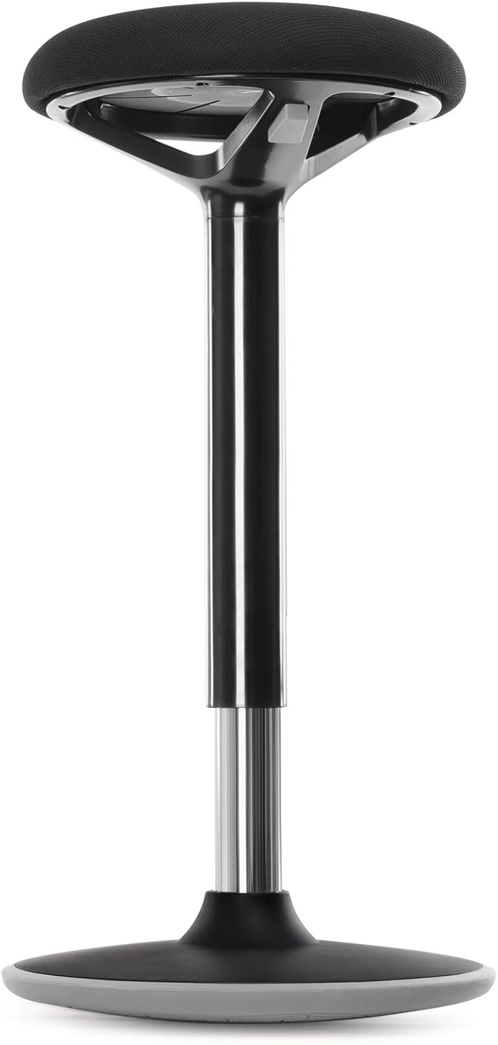 Ergonomischer Sitz-Steh-Hocker - Höhenverstellbar 60-85 Cm Mit Extra Weichem Sitz